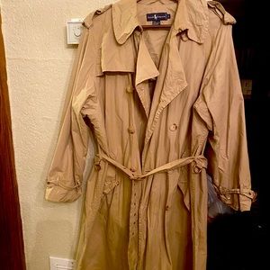 Vintage Ralph Lauren Cotton Unlined Trench
